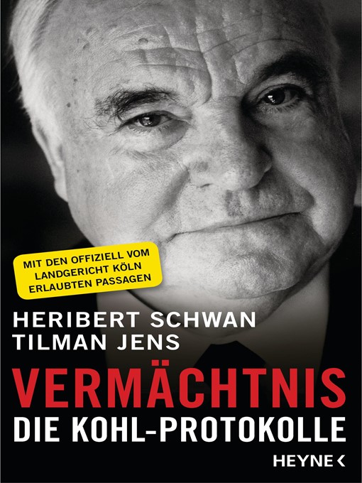 Title details for Vermächtnis by Heribert Schwan - Available
